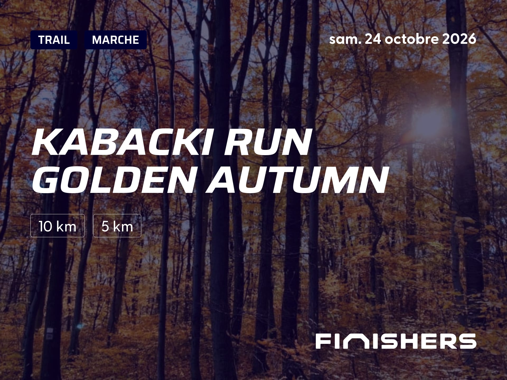 Kabacki Run Golden Autumn — fotografie 3 na 5