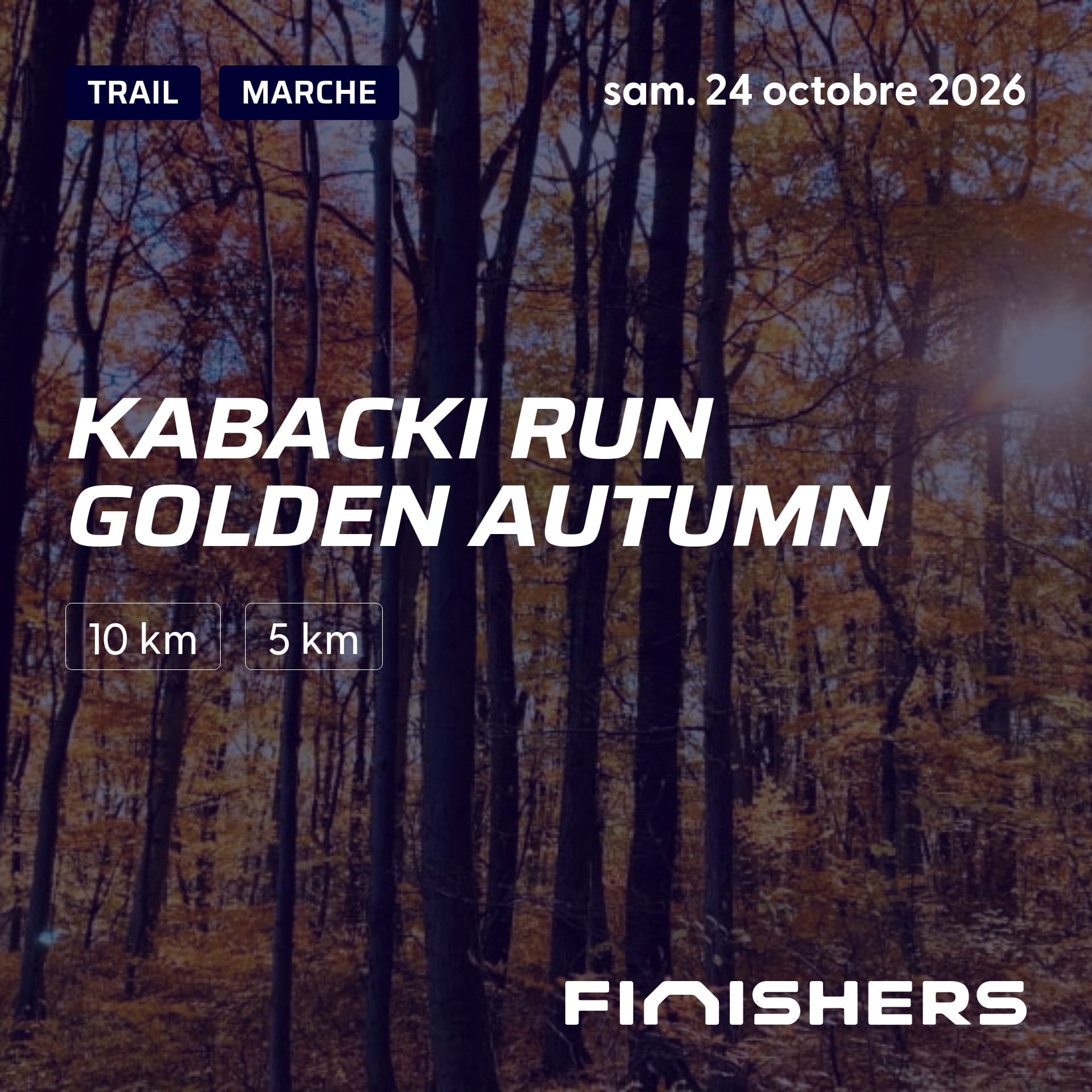 Kabacki Run Golden Autumn — fotografie 2 na 5