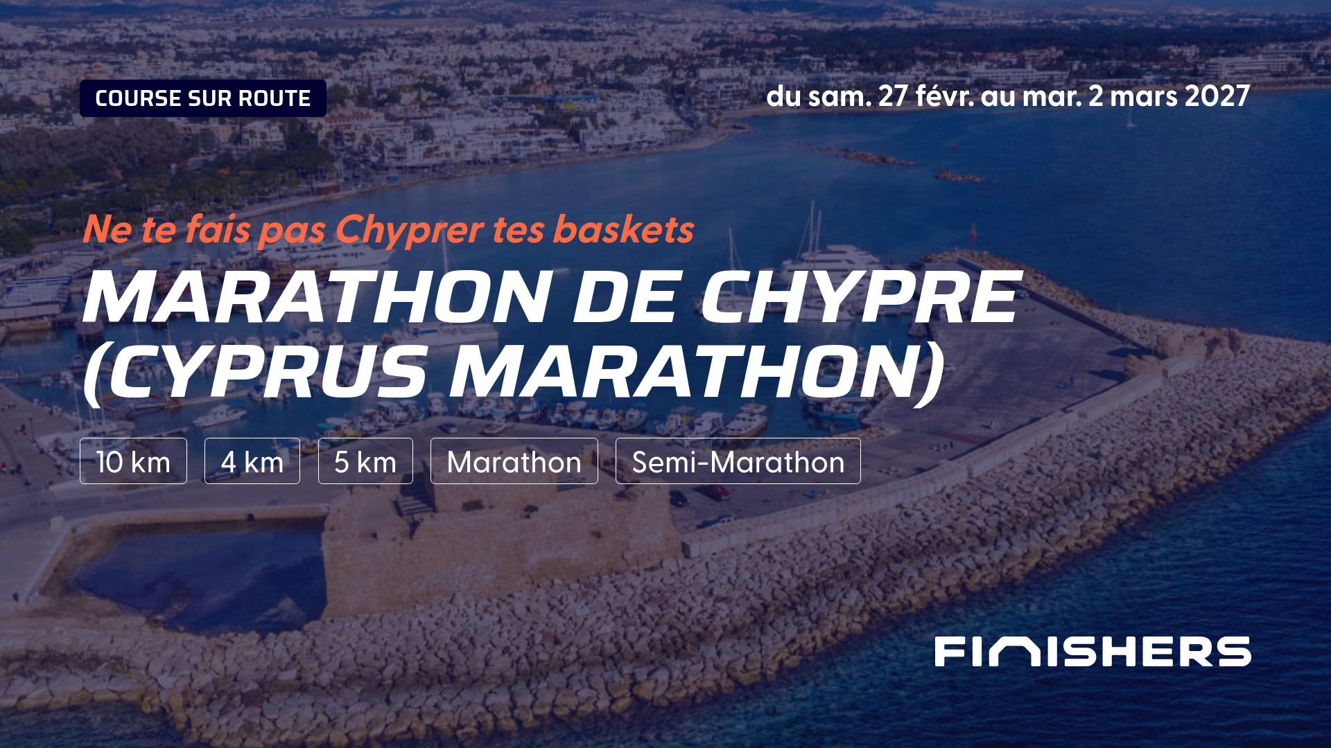 Marathon de Chypre (Cyprus Marathon) — fotografie 4 pe 5