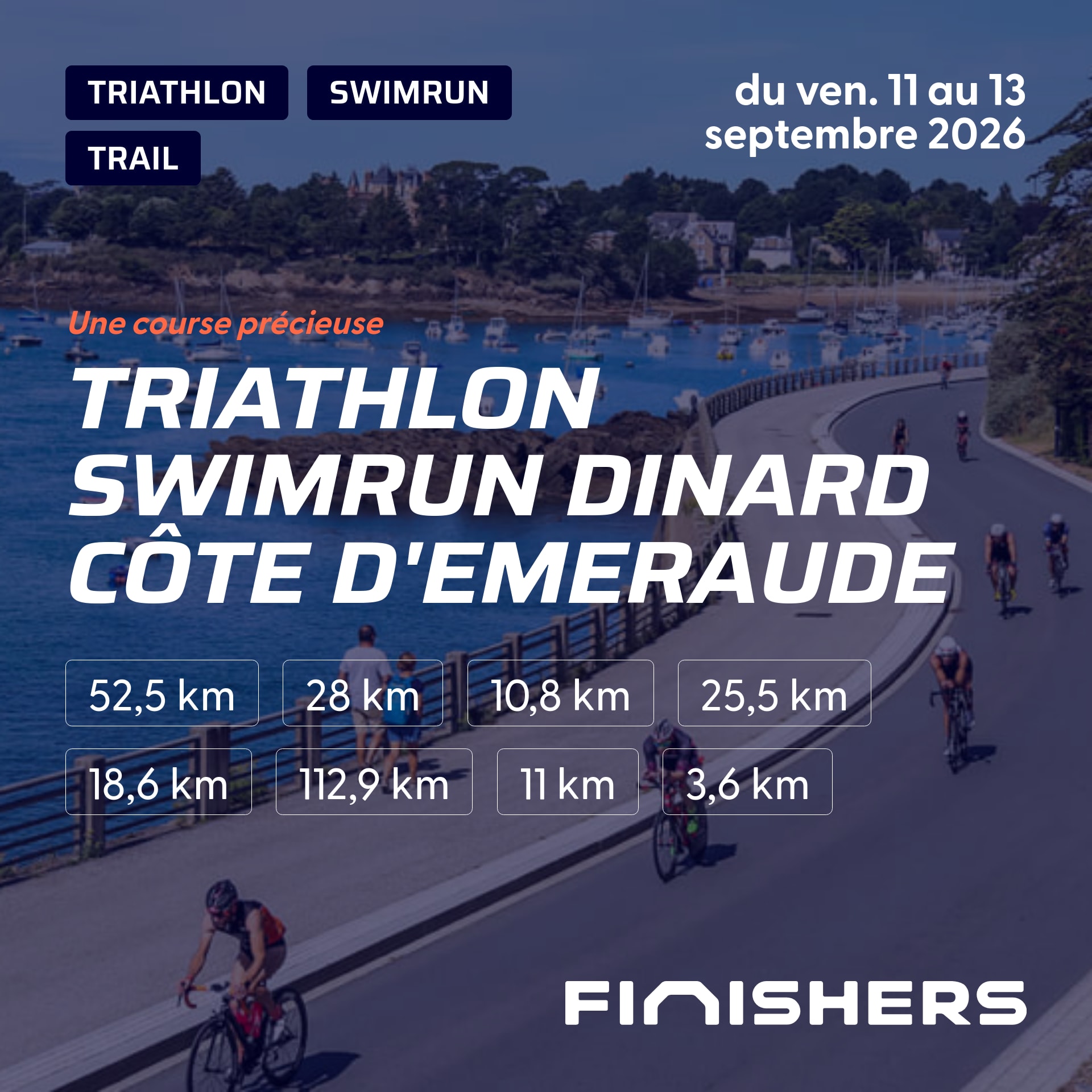 Triathlon SwimRun Dinard Côte d'Emeraude — photo 2 sur 5