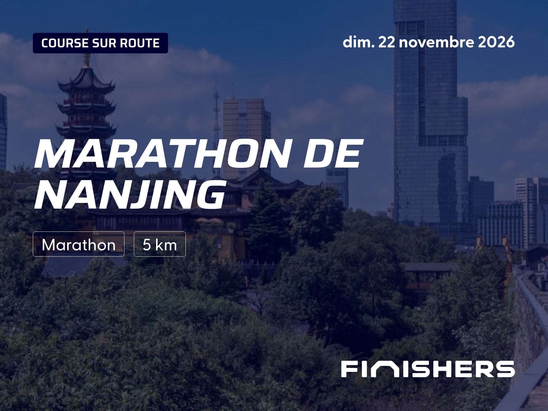 Marathon de Nanjing — fotografie 3 na 5