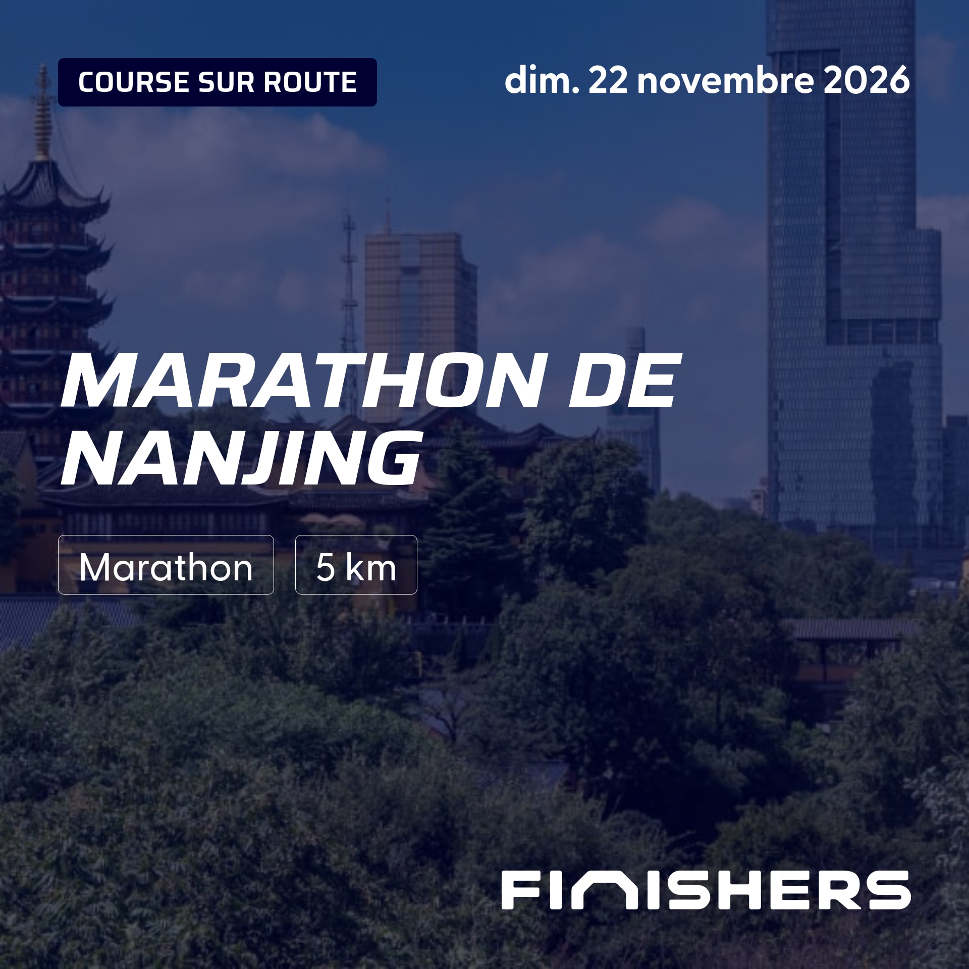Marathon de Nanjing — fotografie 2 na 5