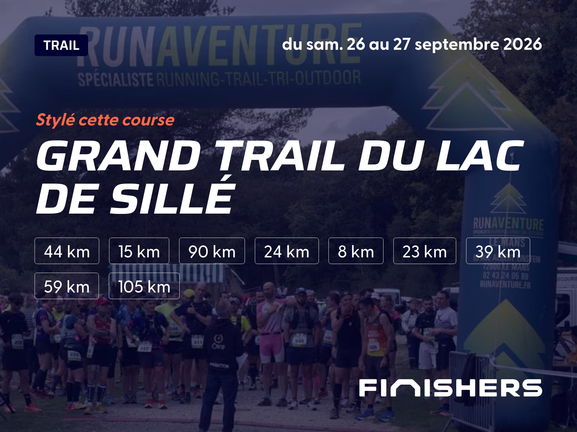 Grand Trail du Lac de Sillé — photo 3 sur 5