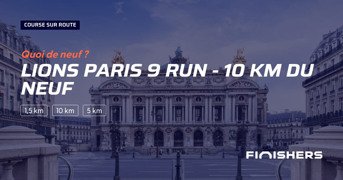 LIONS PARIS 9 RUN - 10 km du Neuf — 2 üzerindeki 2 fotoğrafı