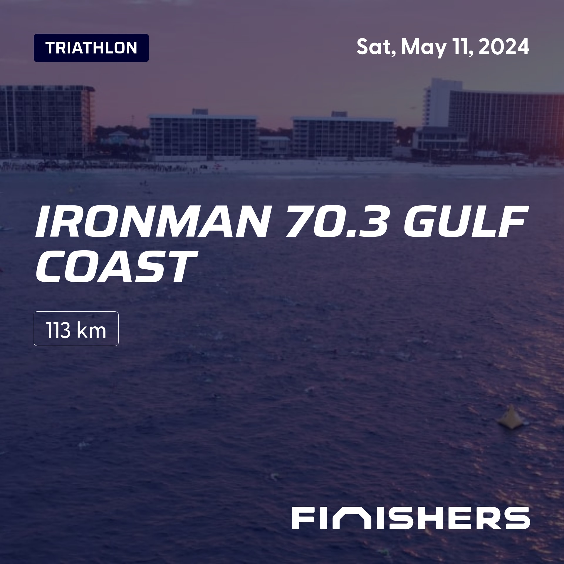 🏃 Ironman 70.3 Gulf Coast 2024 - All the information about the race and  registration process | Finishers
