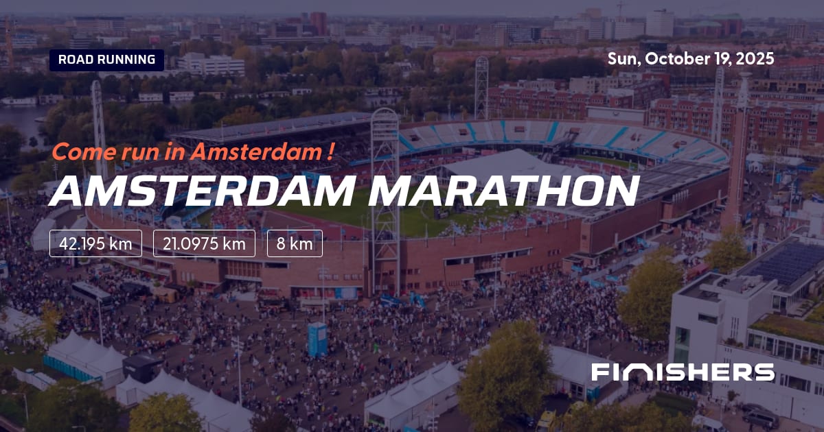 🏃 Results Amsterdam Marathon for 2025 Finishers