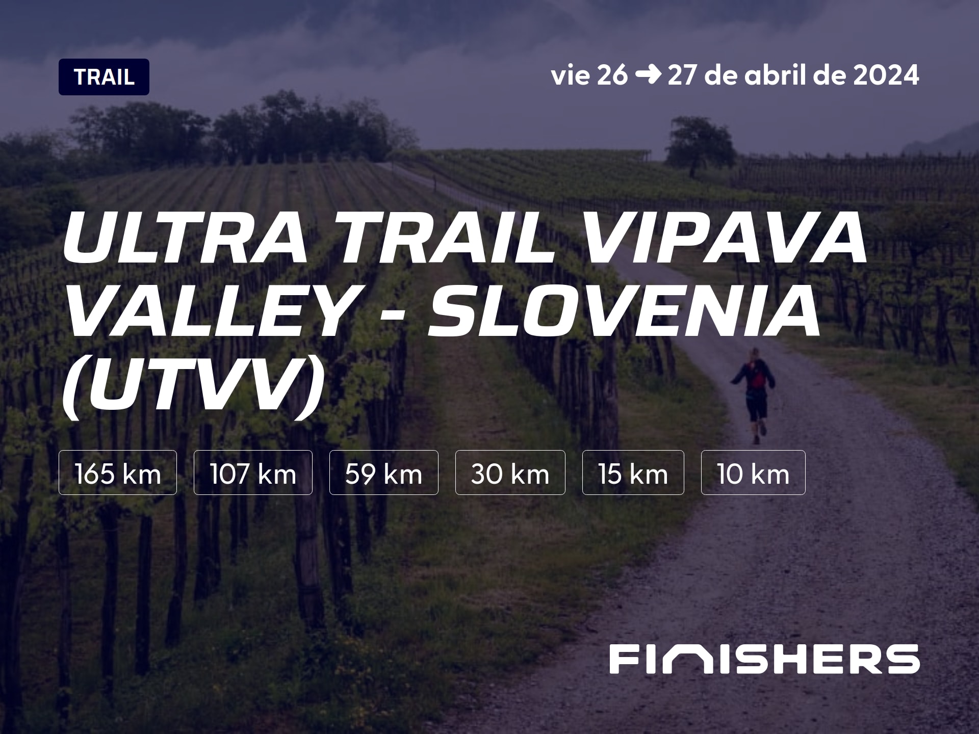 Ultra Trail Vipava Valley - Slovenia - ‼GIVEAWAY‼ . . . 8 marec se