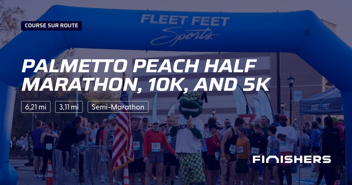 Palmetto Peach Half Marathon, 10K, and 5K — 2 üzerindeki 2 fotoğrafı