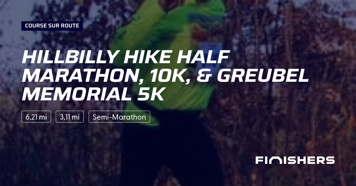 Hillbilly Hike Half Marathon, 10k, & Greubel Memorial 5k — fotografie 2 pe 2