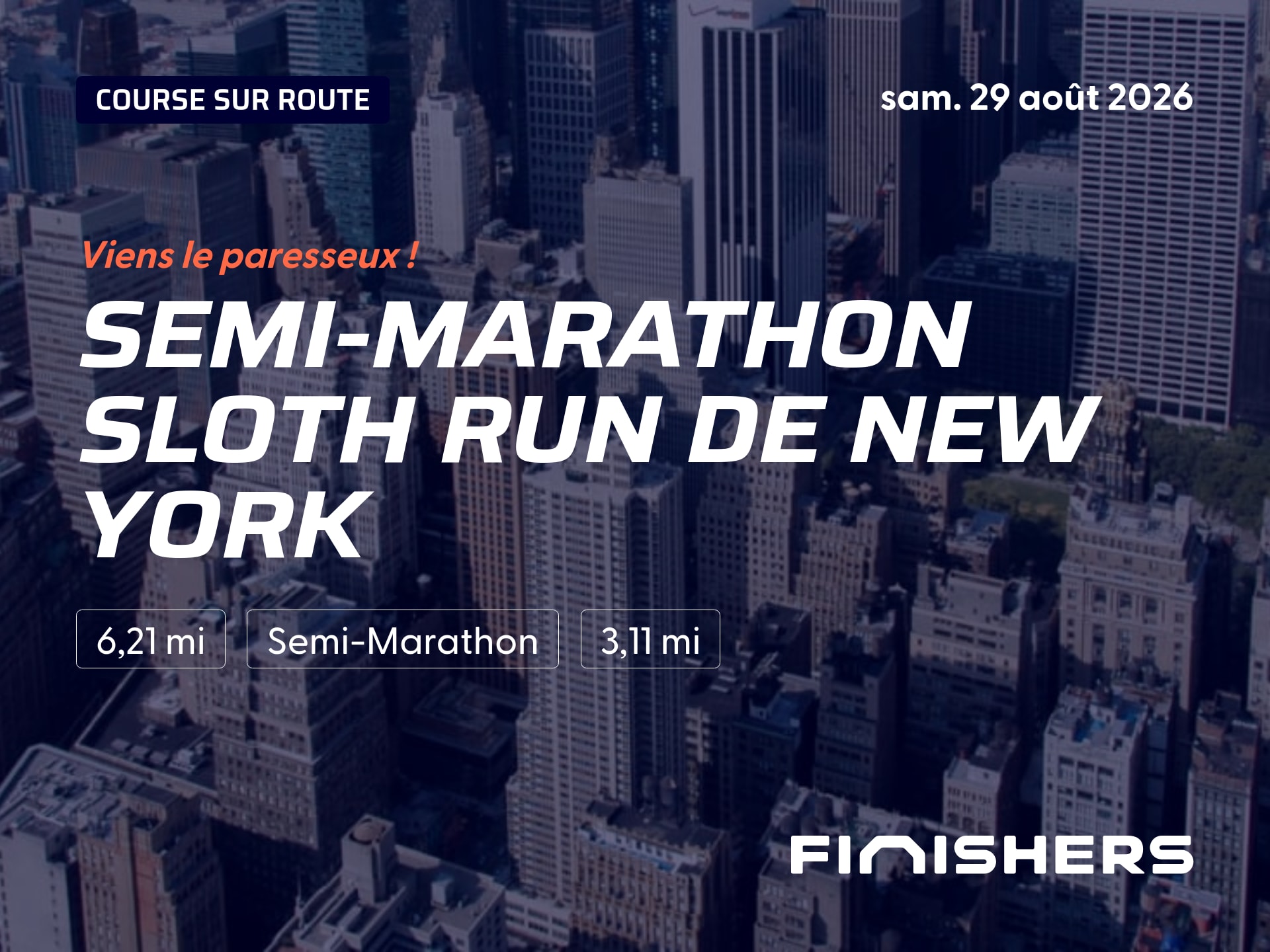 Semi-Marathon Sloth Run de New York — photo 3 sur 5