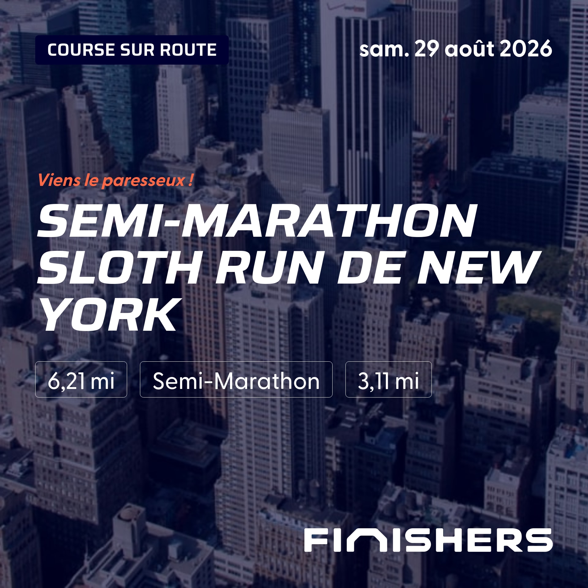 Semi-Marathon Sloth Run de New York — photo 2 sur 5