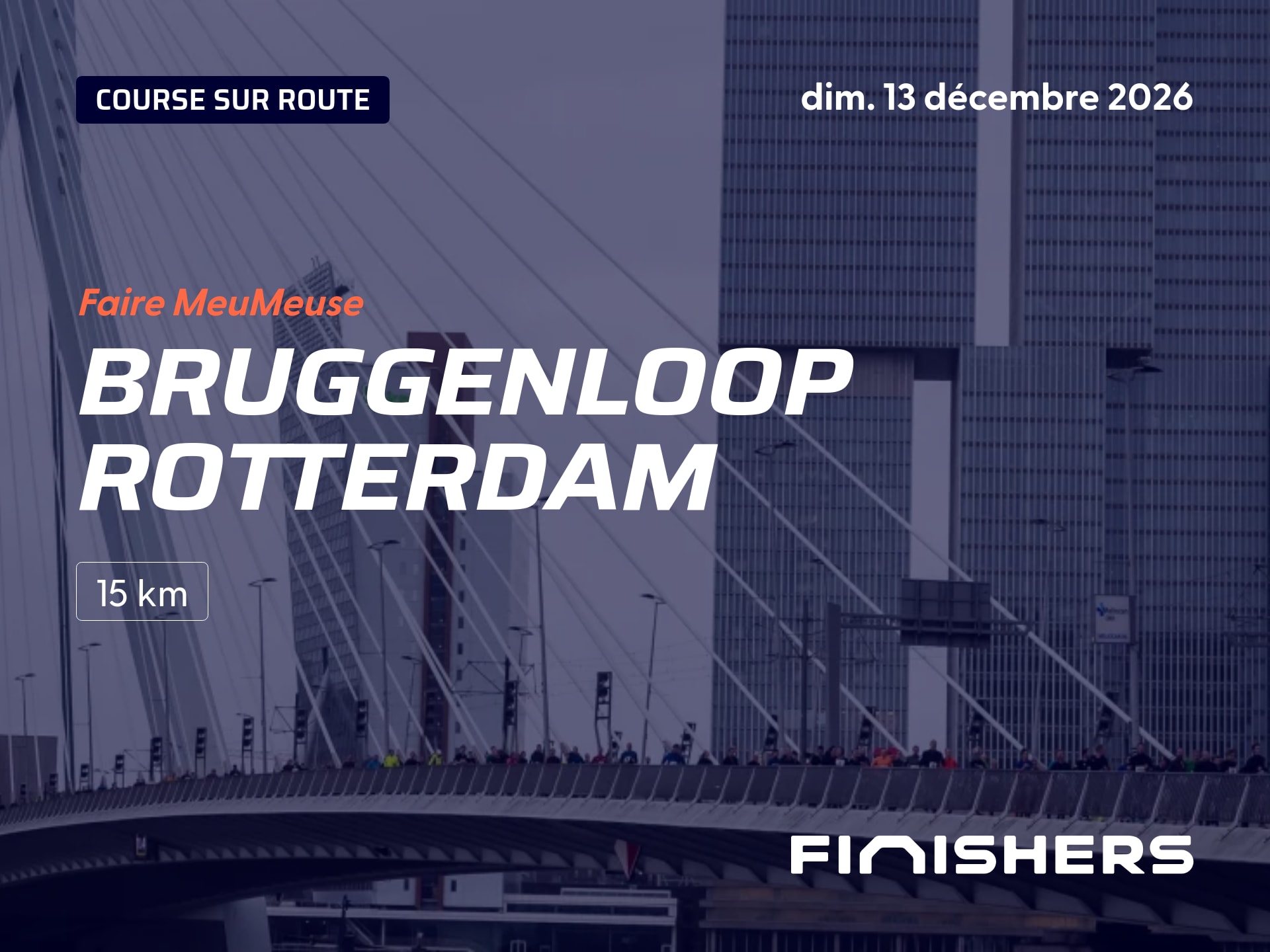 Bruggenloop Rotterdam — photo 3 sur 5