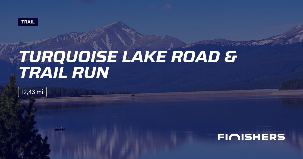 Turquoise Lake Road & Trail Run — foto 2 på 2