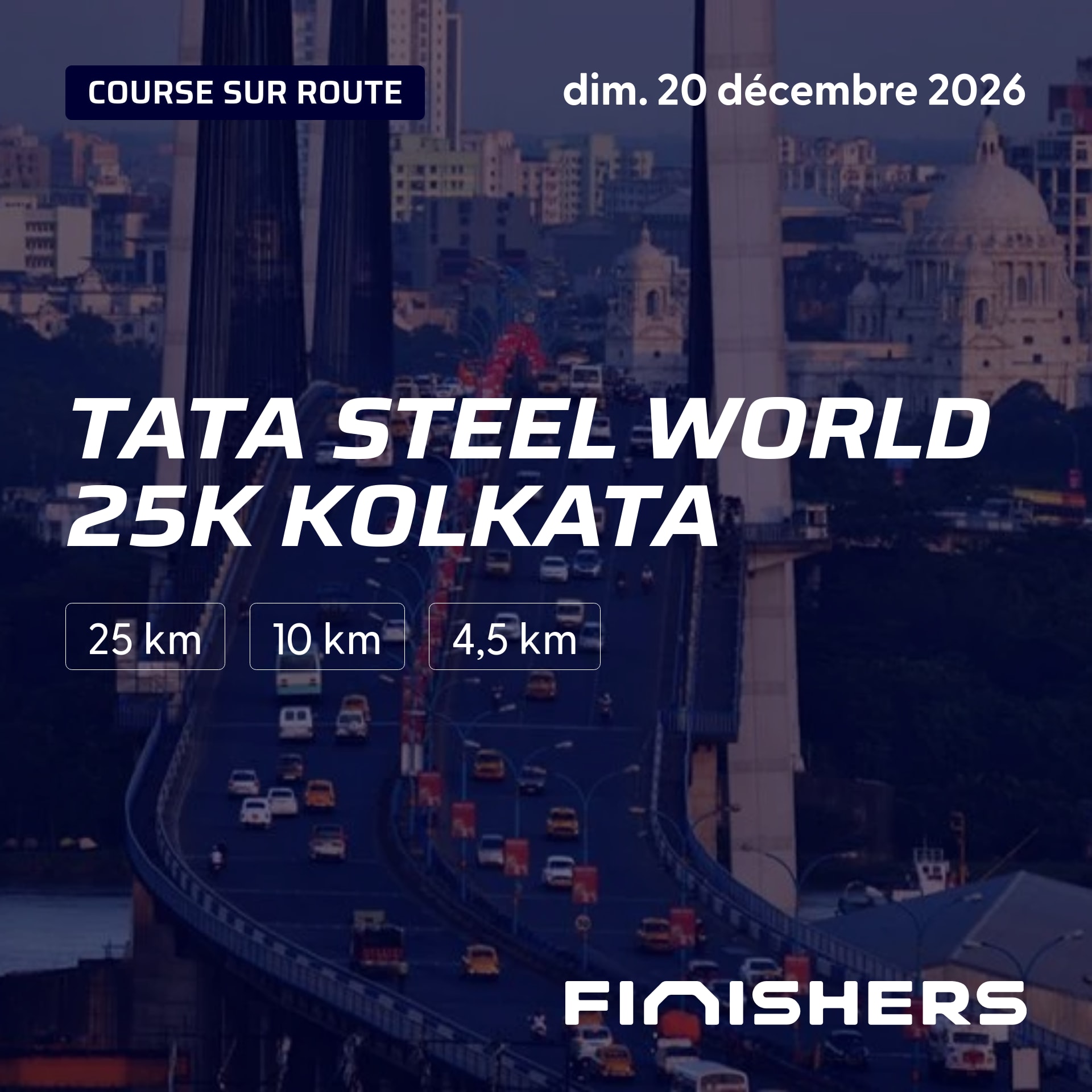 Tata Steel World 25K Kolkata — foto 2 su 5