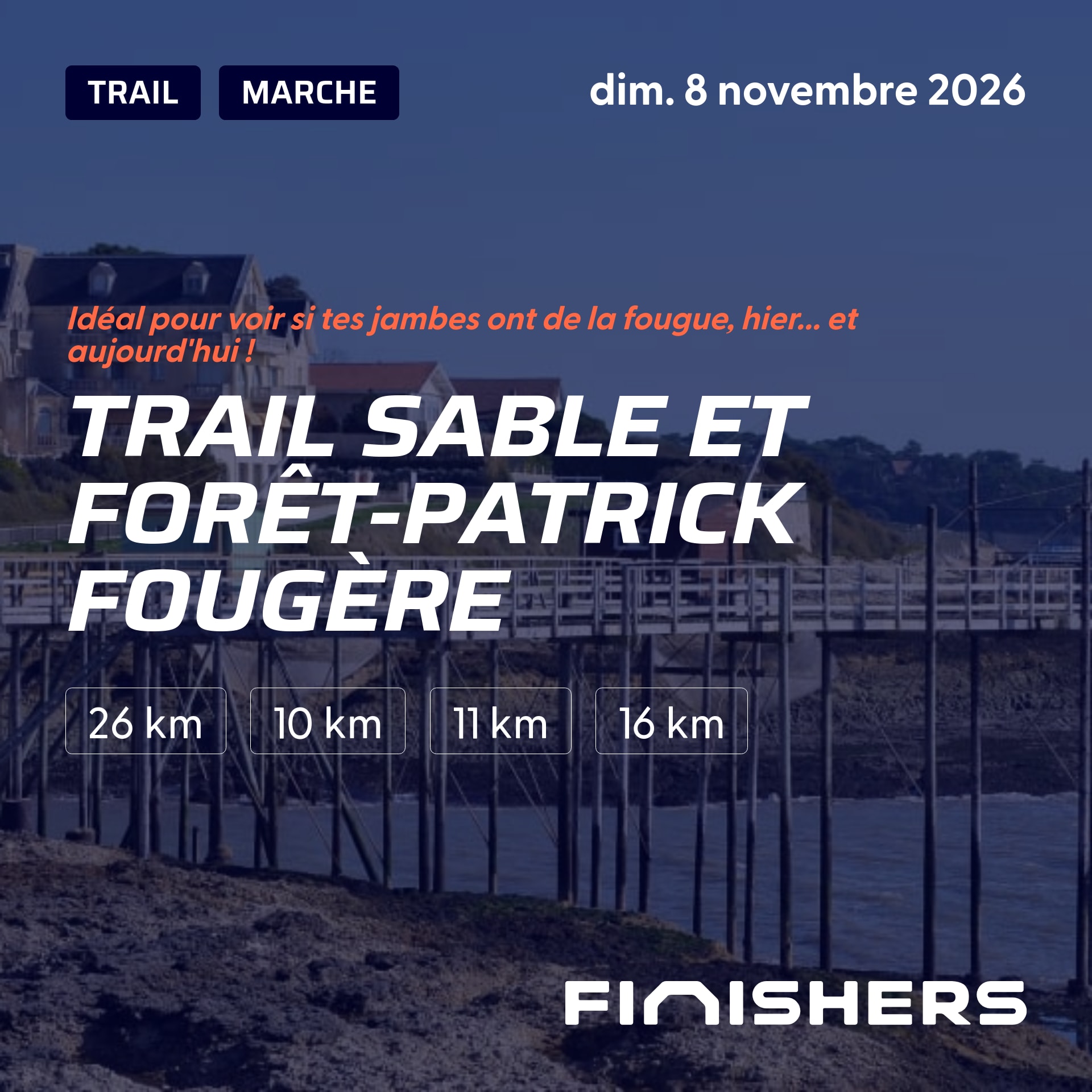 Trail Sable et Forêt-Patrick Fougère — photo 2 sur 5