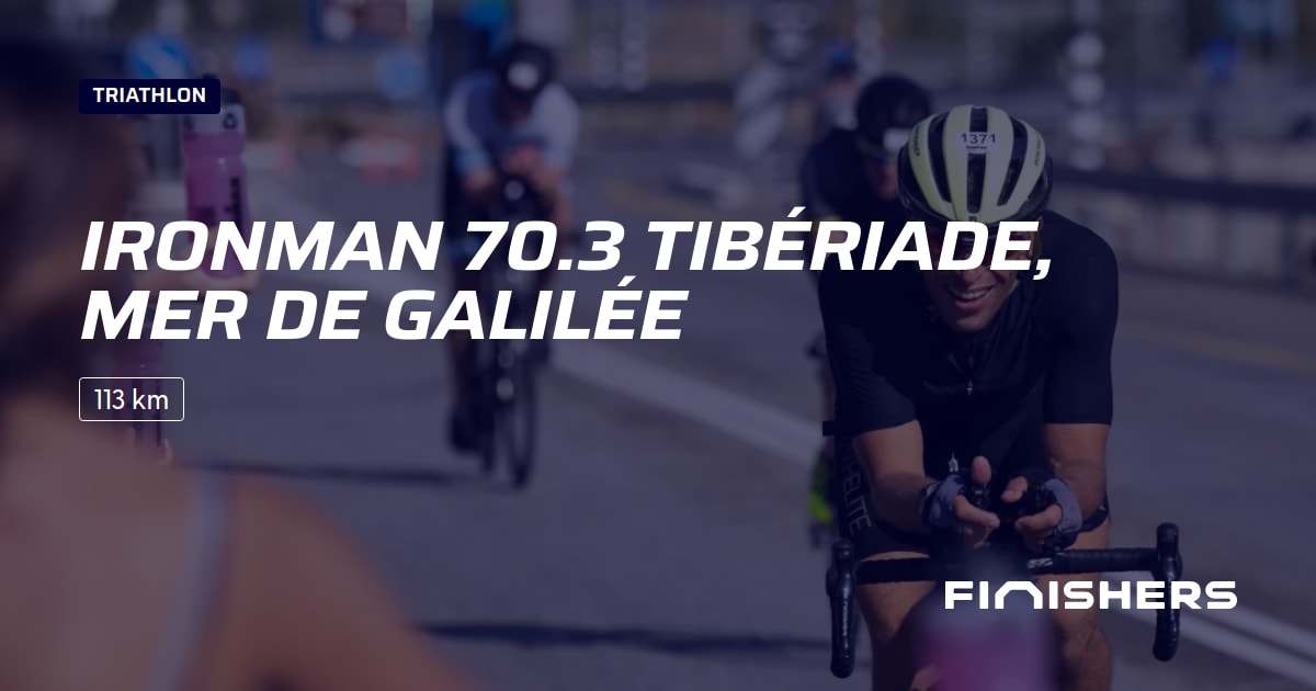 Ironman 70.3 Tibériade, Mer de Galilée — foto 2 op 2