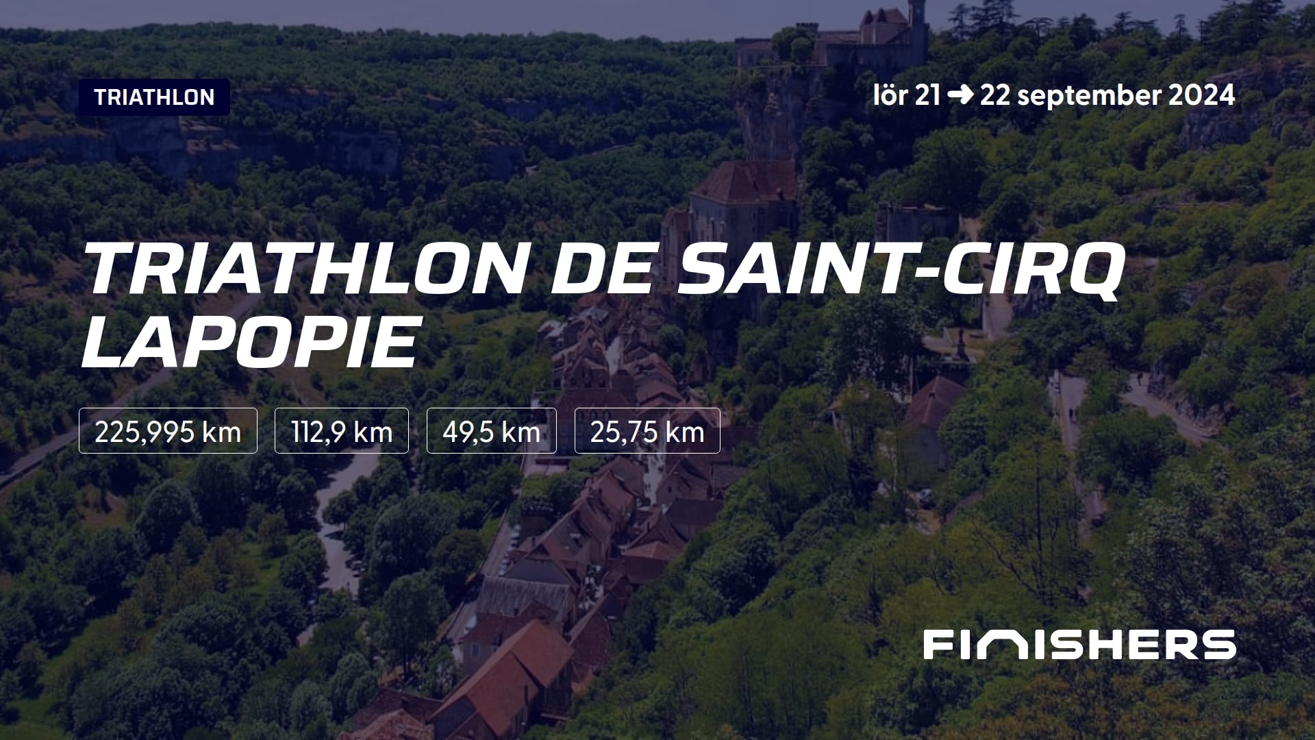 Triathlon de Saint-Cirq Lapopie 2024