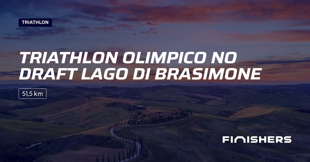 TRIATHLON OLIMPICO NO DRAFT LAGO DI BRASIMONE — फोटो 2 2 पर
