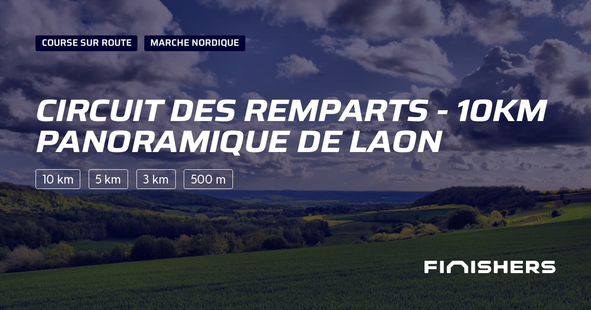 Circuit des remparts - 10km panoramique de laon — photo 2 sur 2