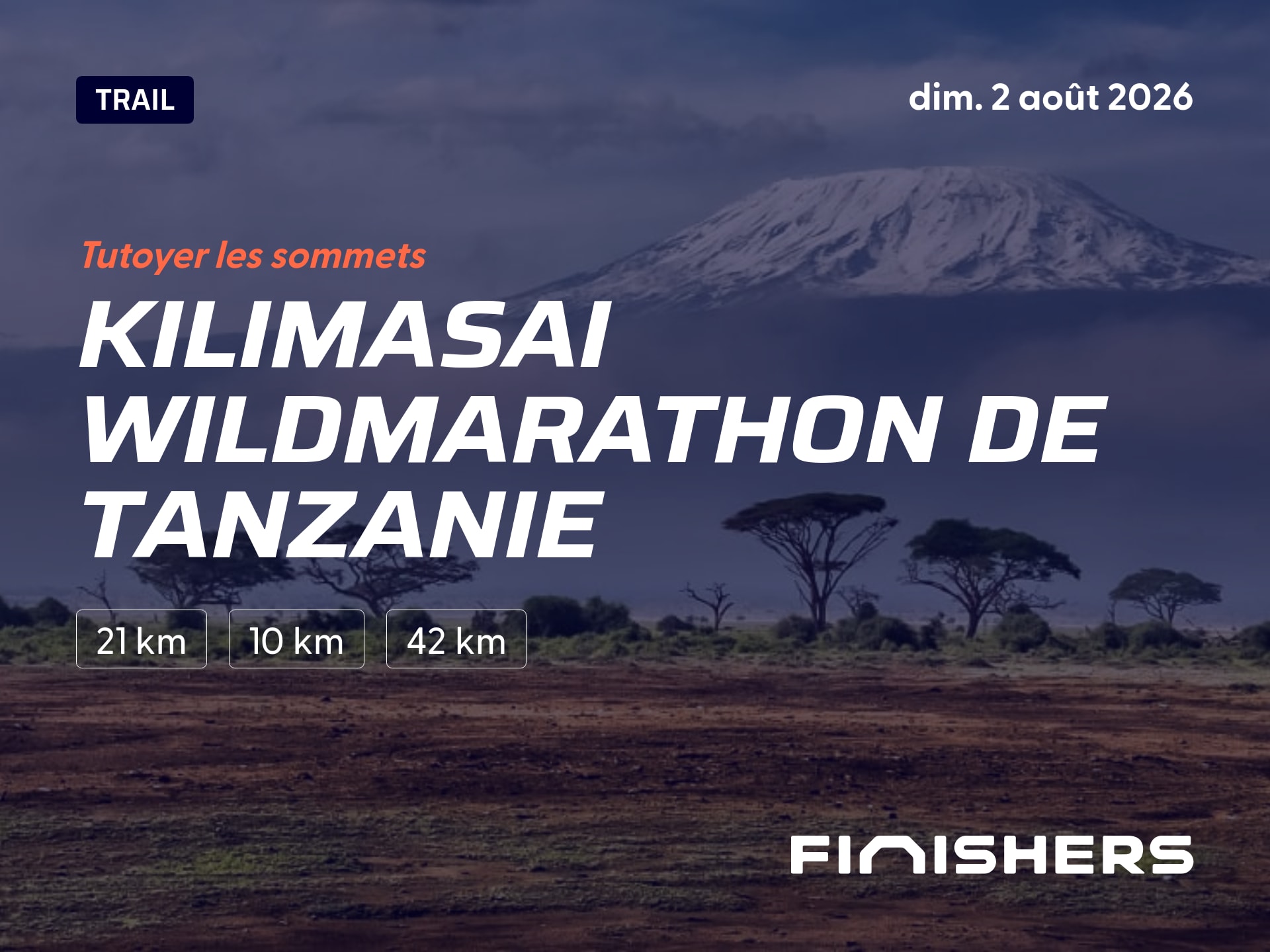 Kilimasai Wildmarathon de Tanzanie — photo 3 sur 5