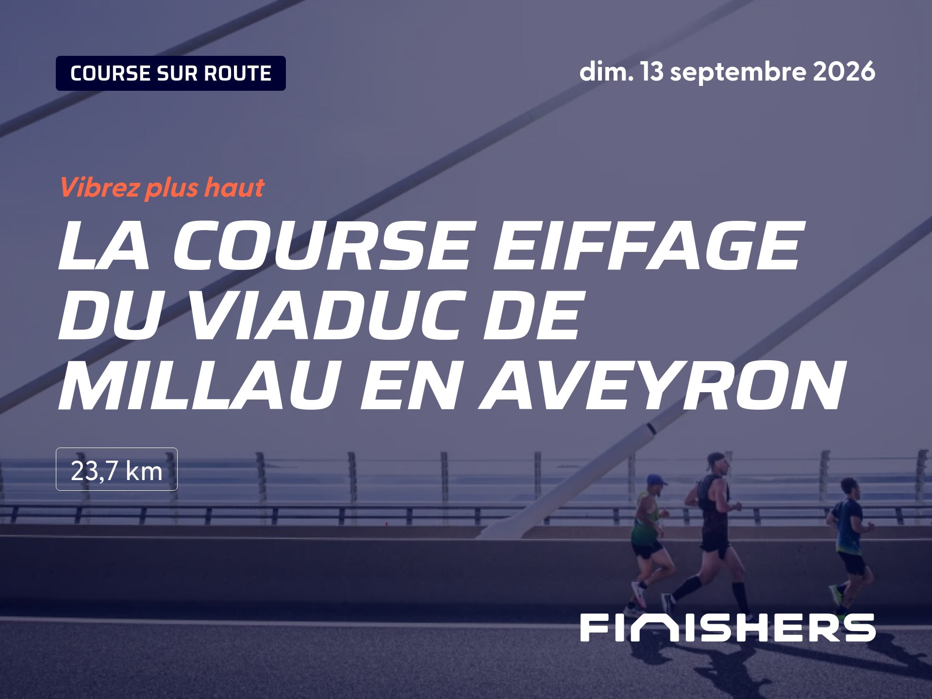 La Course Eiffage du Viaduc de Millau en Aveyron — photo 3 sur 5