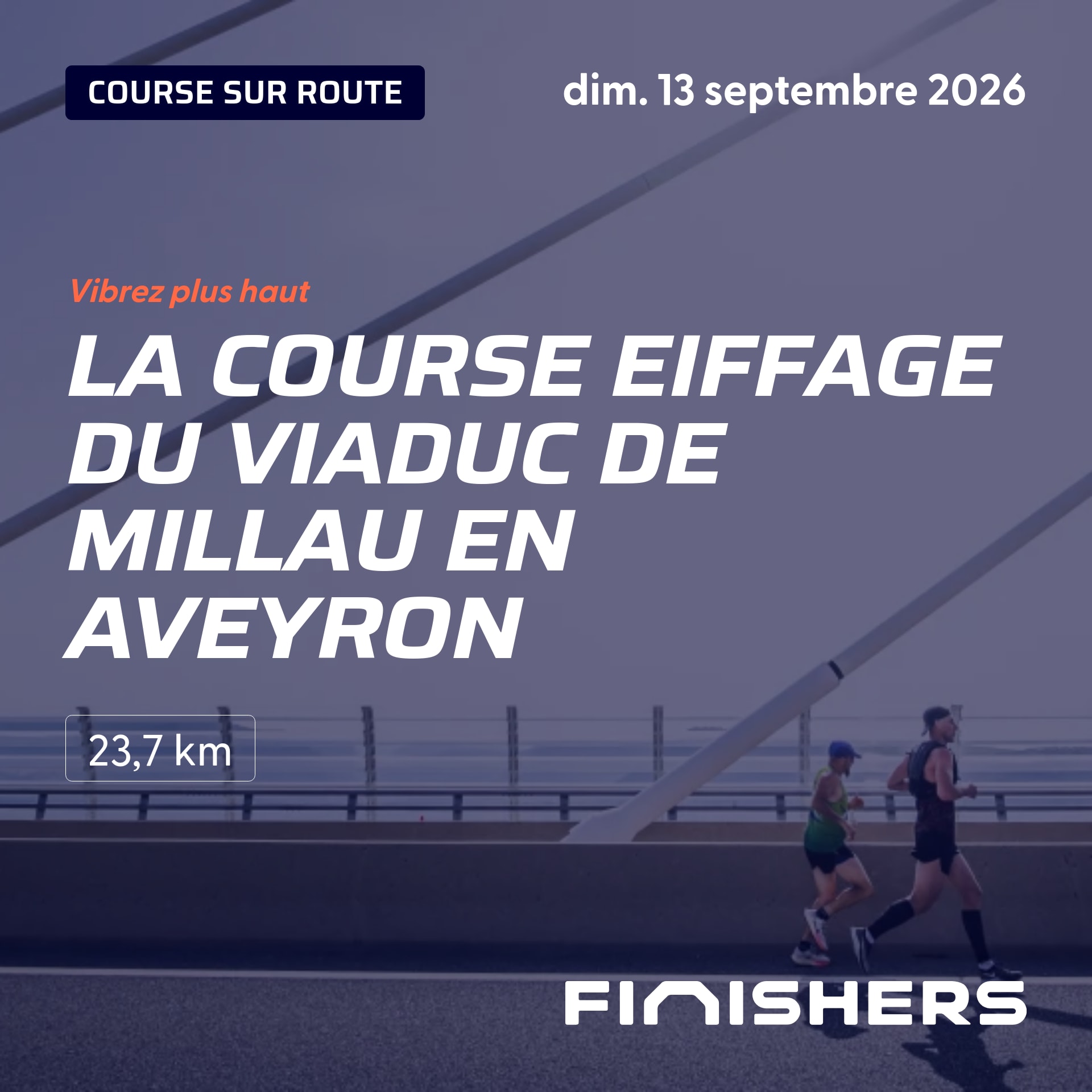 La Course Eiffage du Viaduc de Millau en Aveyron — photo 2 sur 5