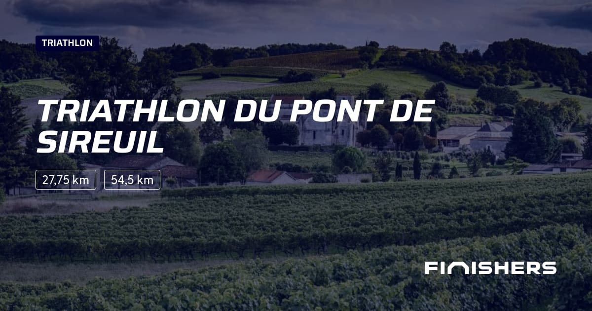 Triathlon du Pont de Sireuil — zdjęcie 2 na 2