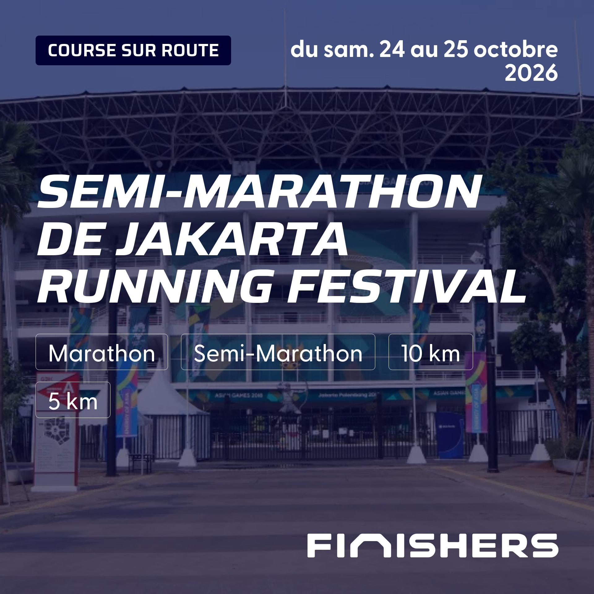 Semi-Marathon de Jakarta Running Festival — fotografie 2 pe 5