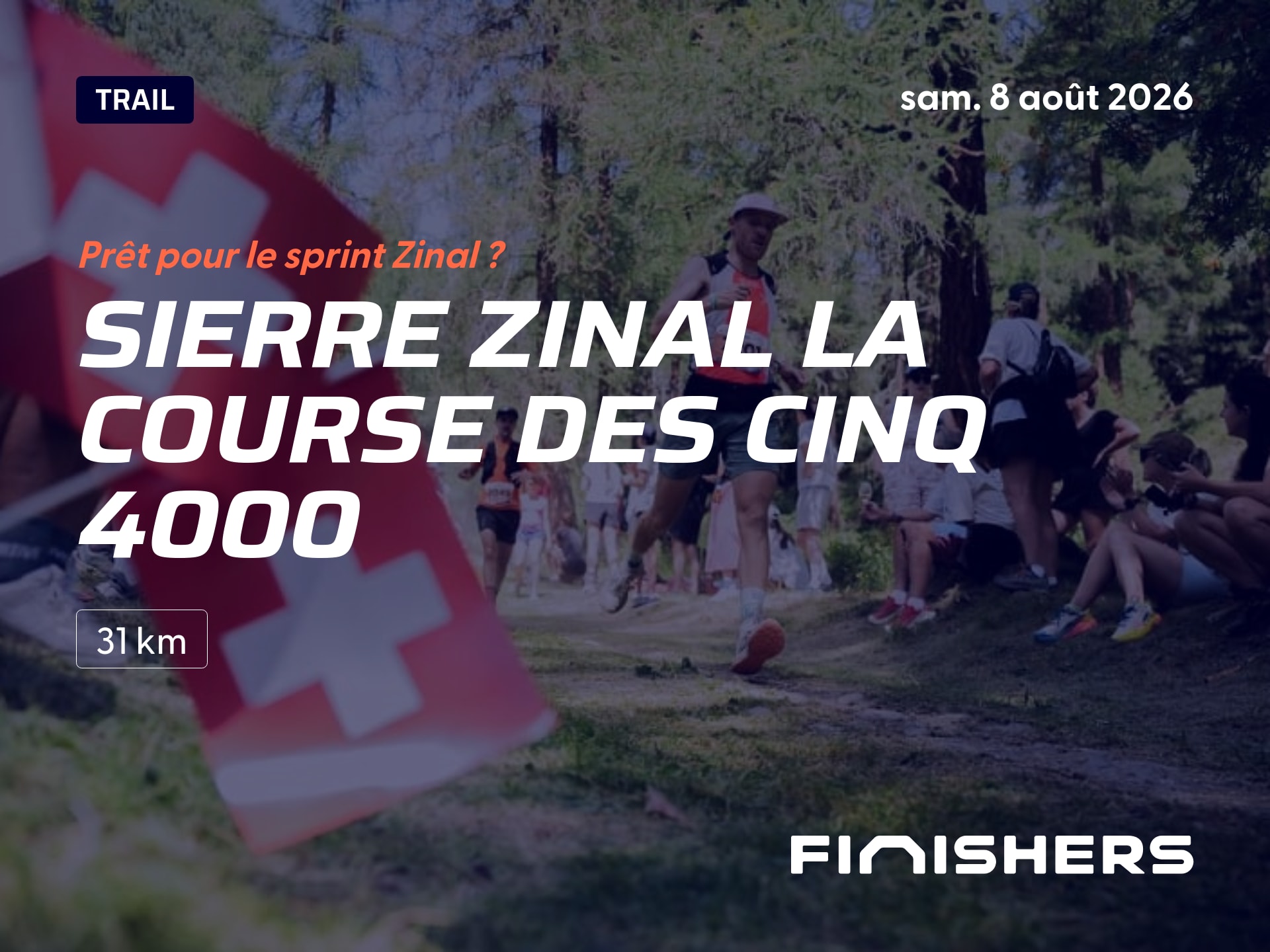 Sierre Zinal la course des cinq 4000 — photo 3 sur 5