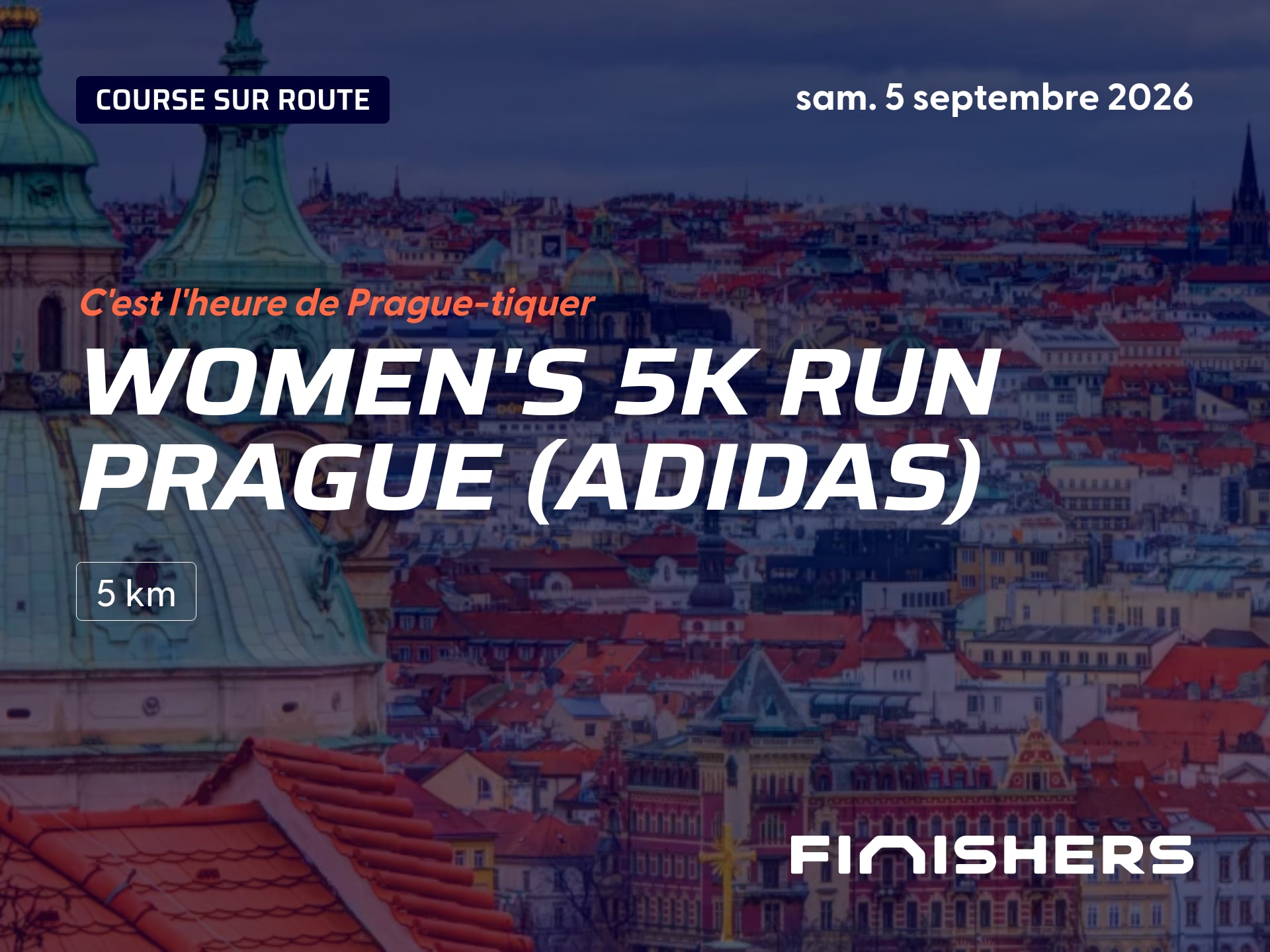 Women's 5k run Prague (Adidas) — photo 3 sur 5