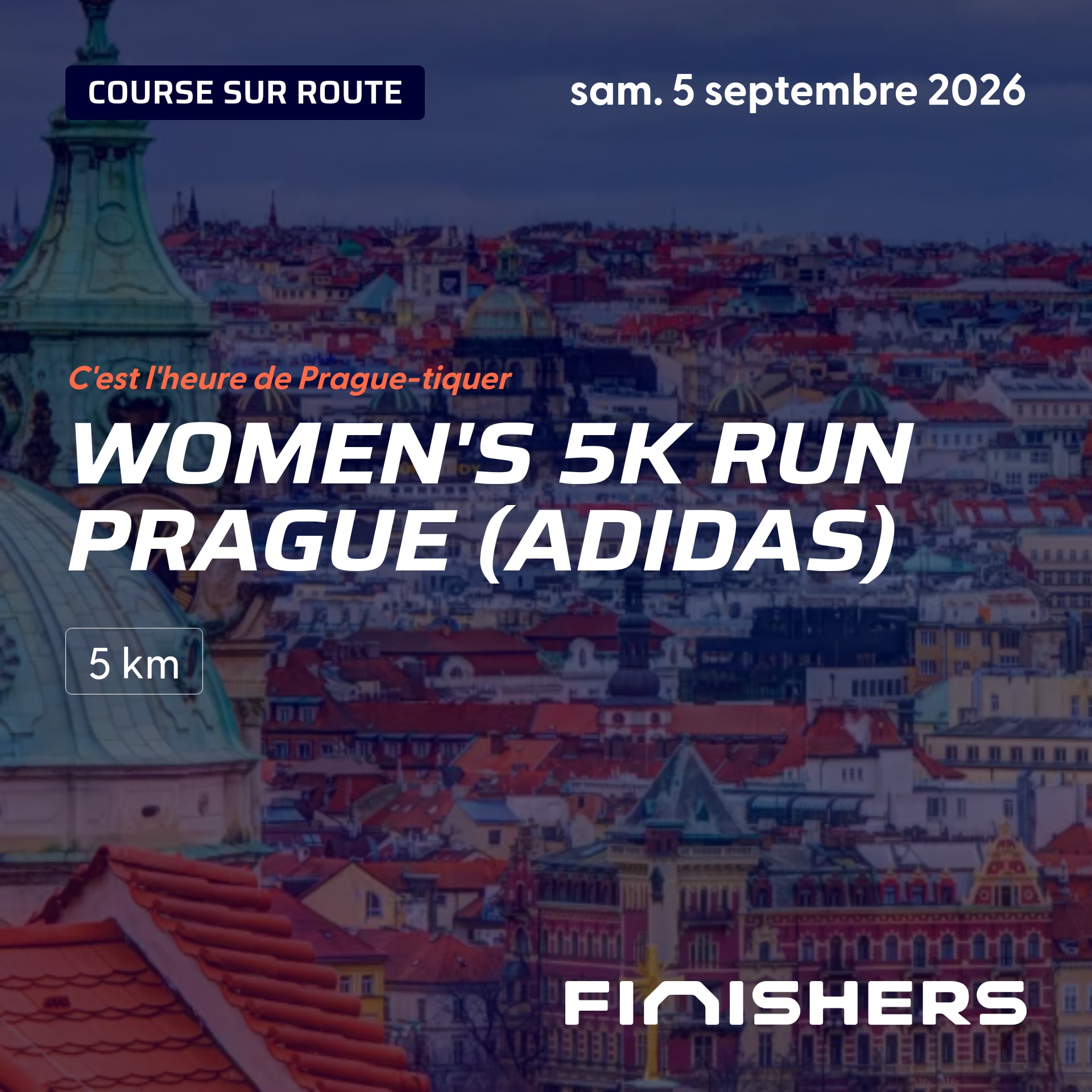 Women's 5k run Prague (Adidas) — photo 2 sur 5