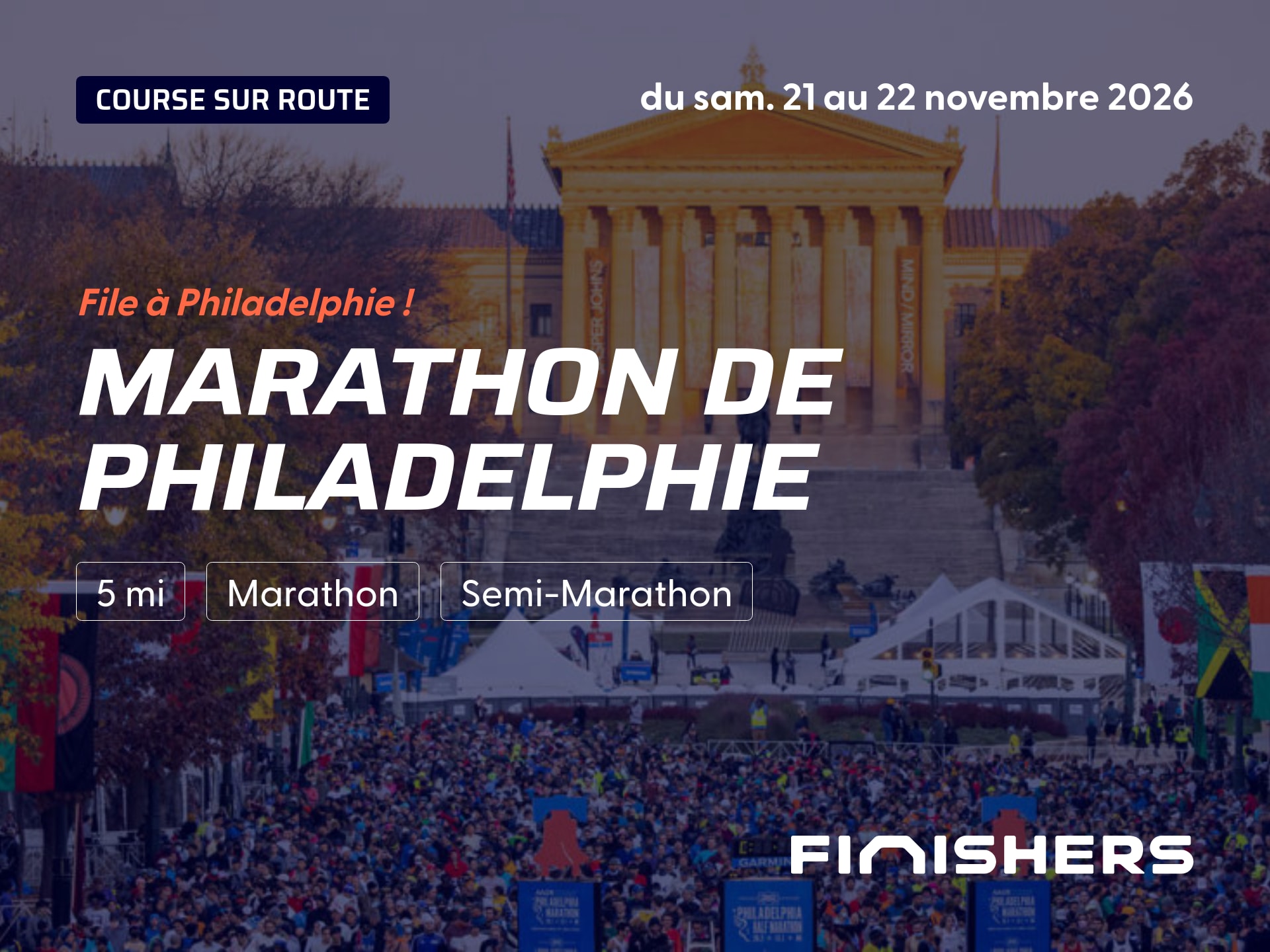 Marathon de Philadelphie — fotografie 3 na 5