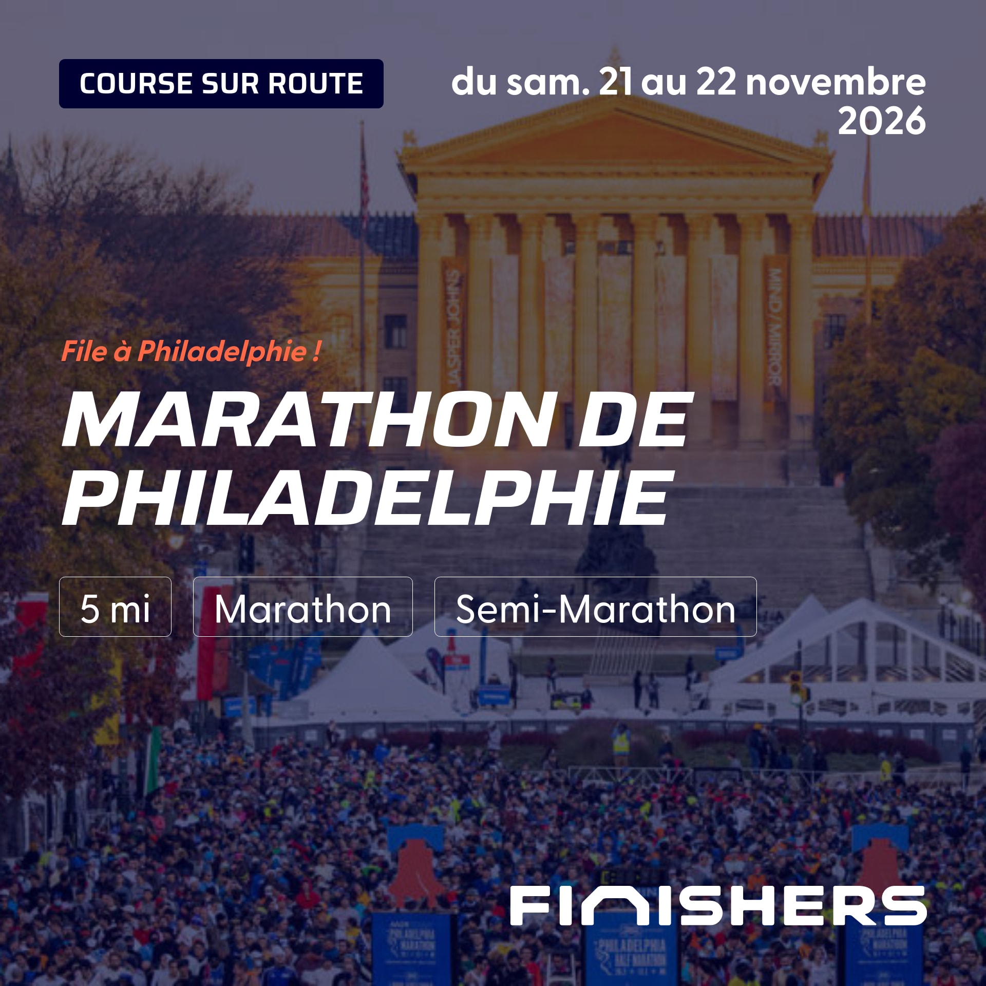Marathon de Philadelphie — fotografie 2 na 5