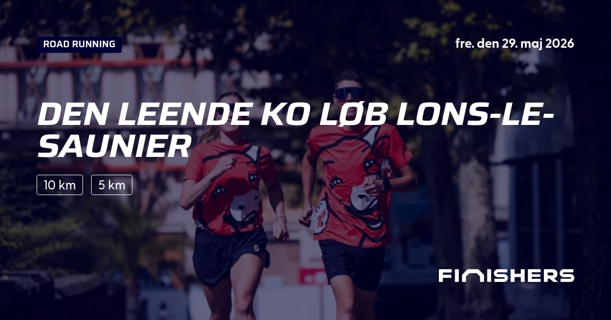 🏃 Den Leende Ko Løb Lons-le-Saunier 2026 - Rute, tilmelding og ...