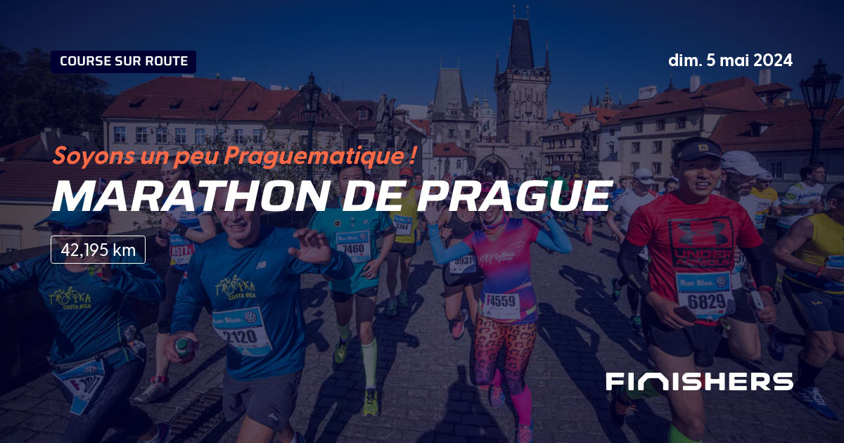 🏃 Marathon de Prague 2024 Parcours, inscriptions & résultats Finishers