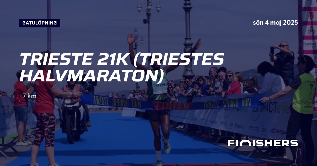 🏃 Trieste 21K (Triestes halvmaraton) 2025 All information om loppet