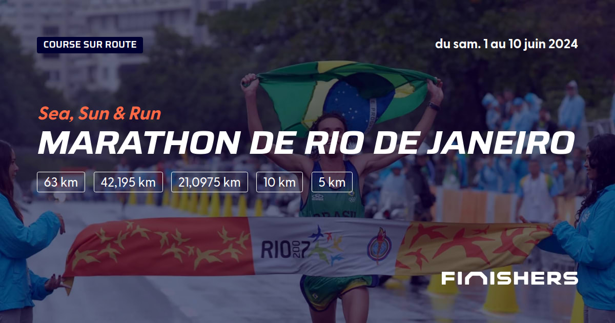 🏃 Marathon de Rio de Janeiro 2023 Parcours, inscriptions & résultats