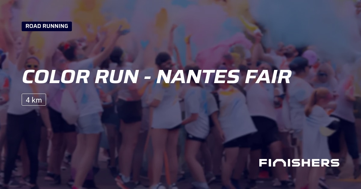 🏃 Color Run - Nantes Fair 2027 - All the information about the race and ...