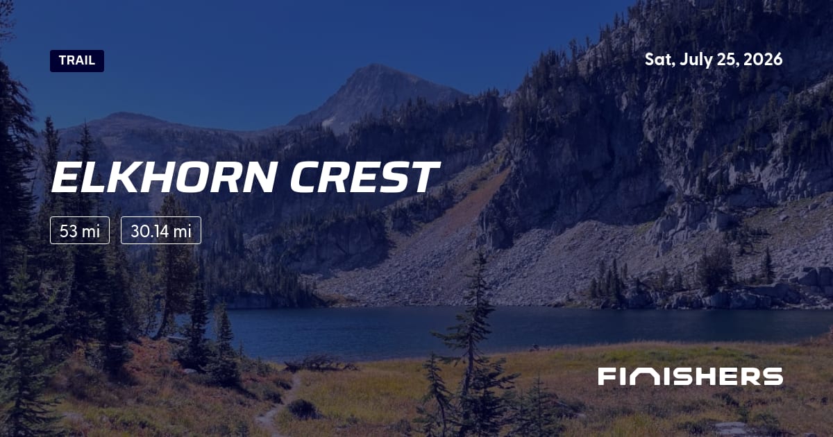 🏃 Elkhorn Crest 2026 - All the information about the race and ...