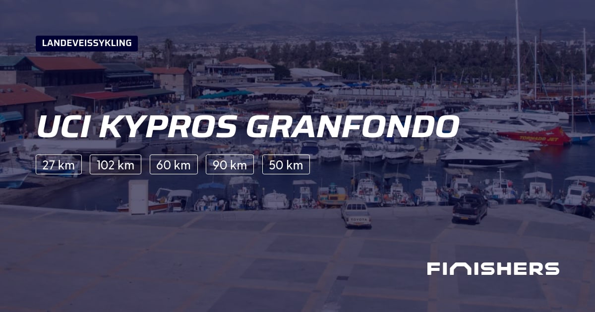 🏃 UCI Kypros Granfondo 2027 - All informasjon om løpet og ...