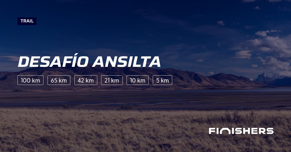 🏃 Desafío Ansilta 2025 Toda la información sobre los recorridos e