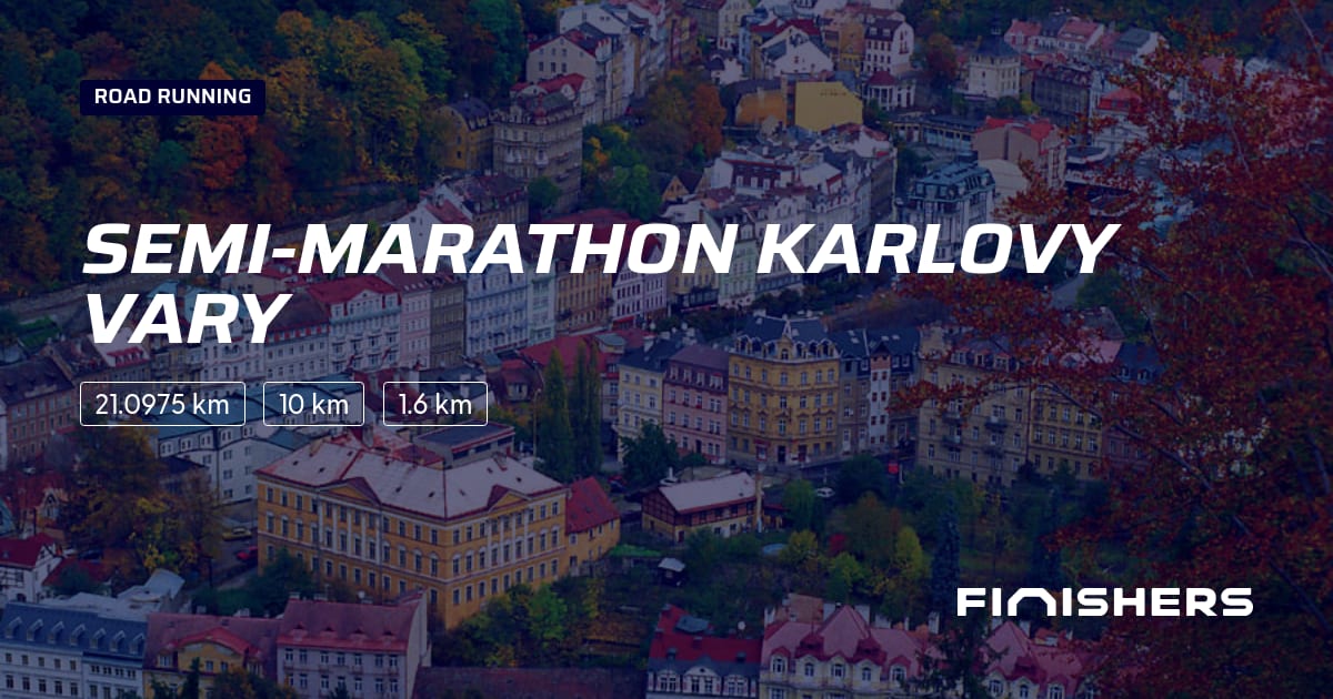 🏃 SemiMarathon Karlovy Vary 2025 All the information about the race
