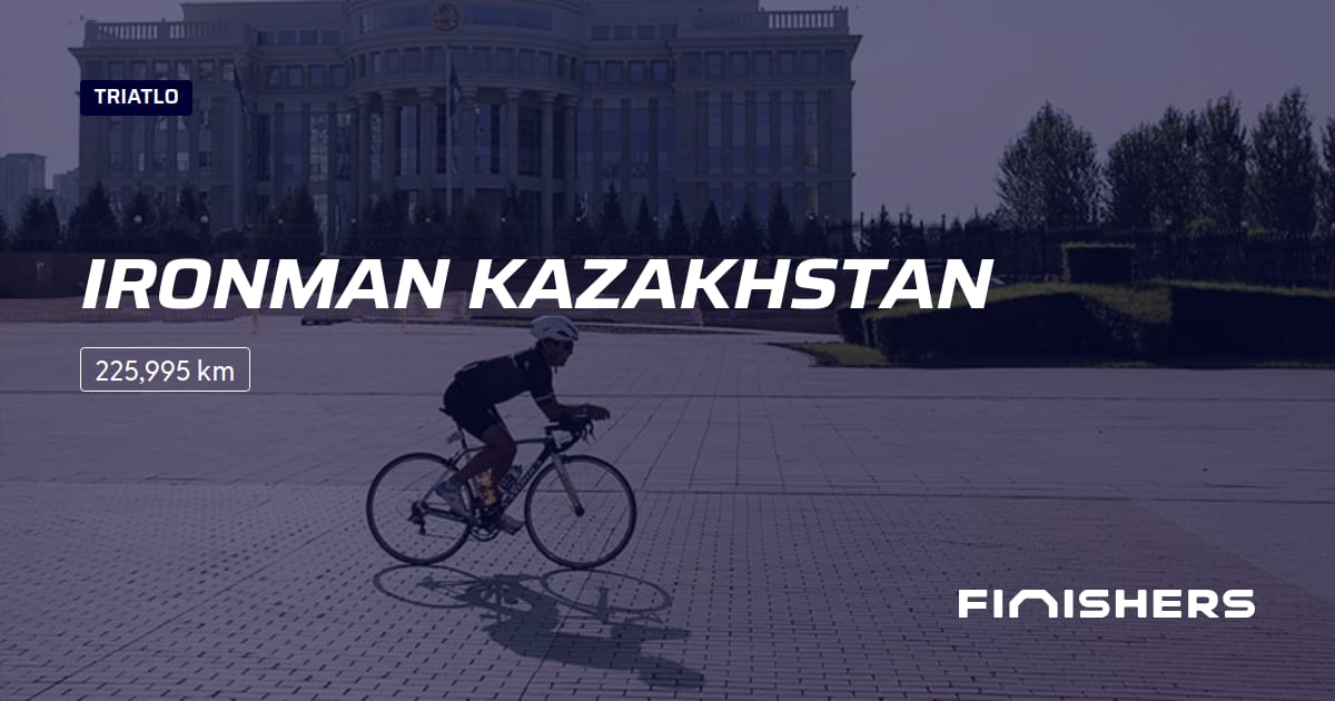 🏃 Ironman Kazakhstan 2024 Percursos, inscrições e resultados Finishers
