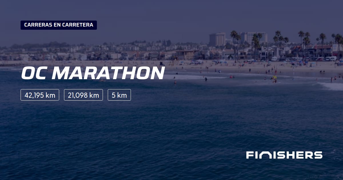 🏃 OC Marathon 2024 - Toda la información sobre los recorridos e ...
