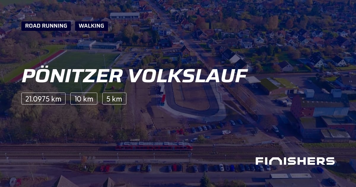  🏃 Pönitzer Volkslauf 2025 - All the information about the race and 
