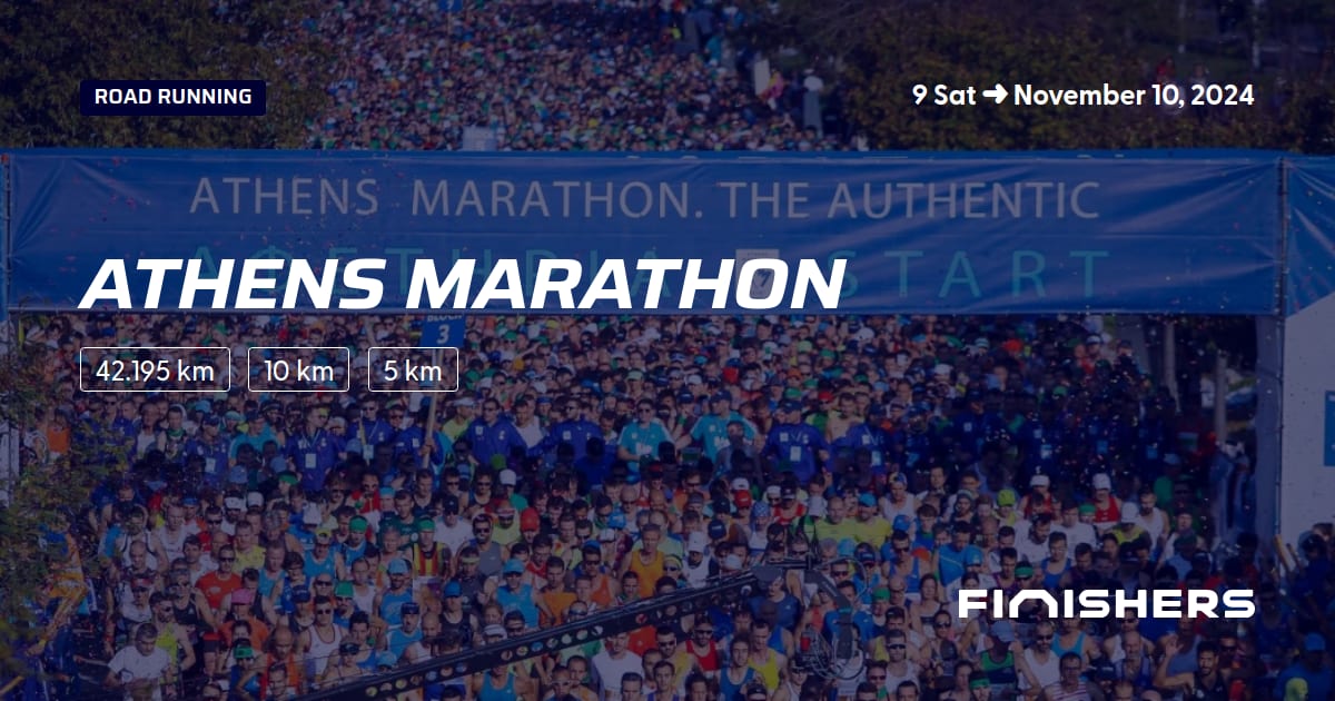  🏃 Athens Marathon 2024 - All the information about the race and Motiv 