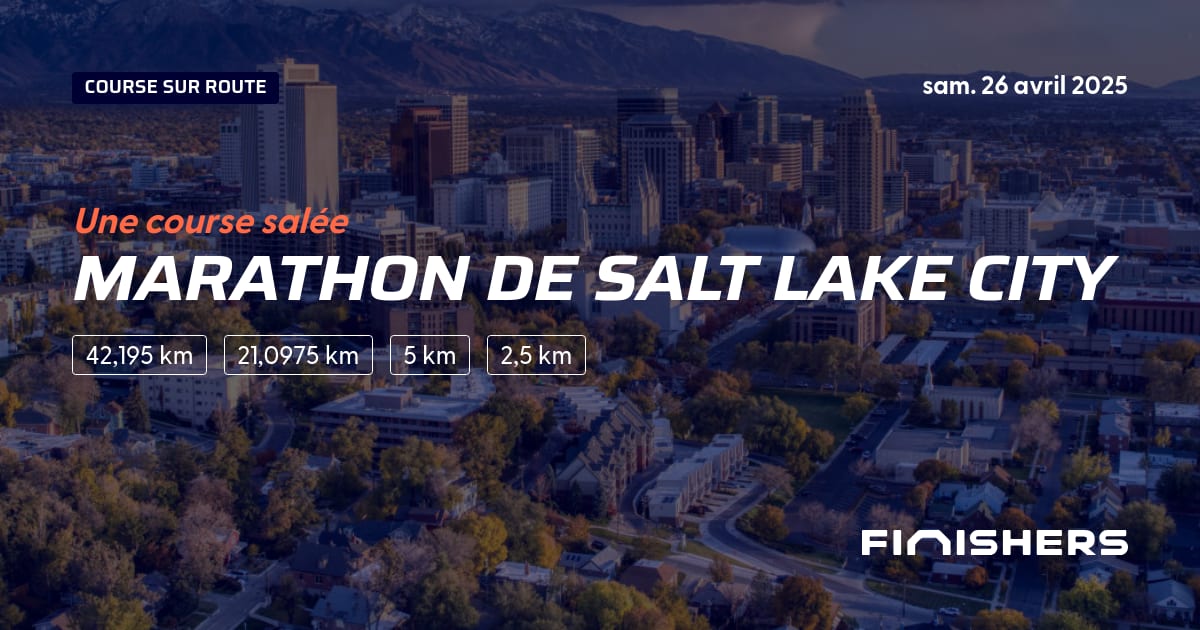 🏃 Marathon de Salt Lake City 2025 Parcours, inscriptions & résultats