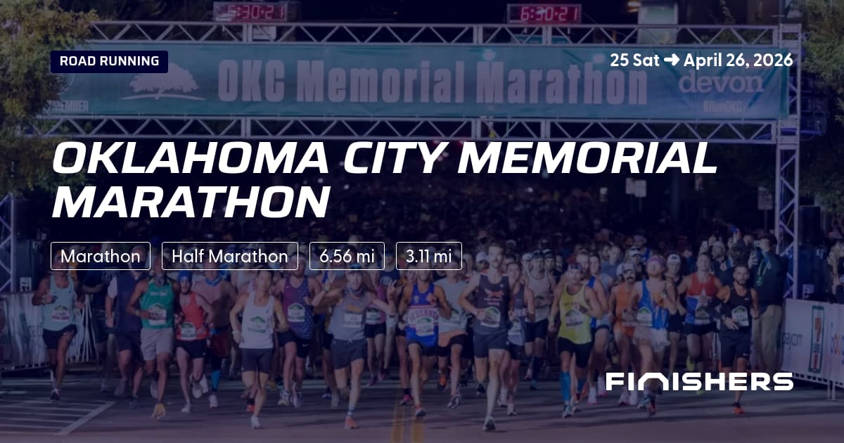 🏃 Oklahoma City Memorial Marathon 2026 - All the information about the ...