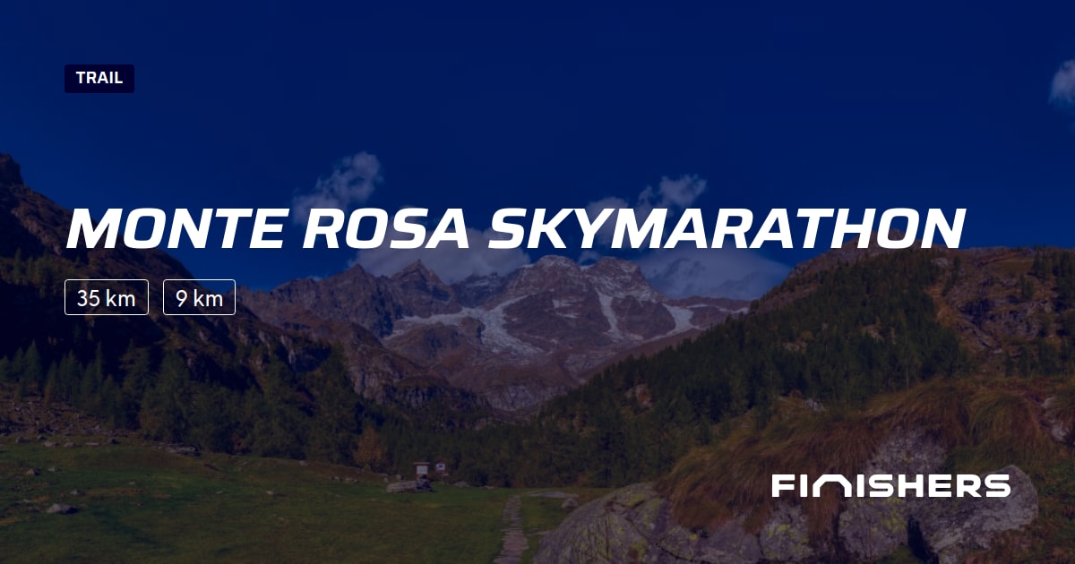 🏃 Monte Rosa Skymarathon 2024 Rute, tilmelding og resultater Finishers