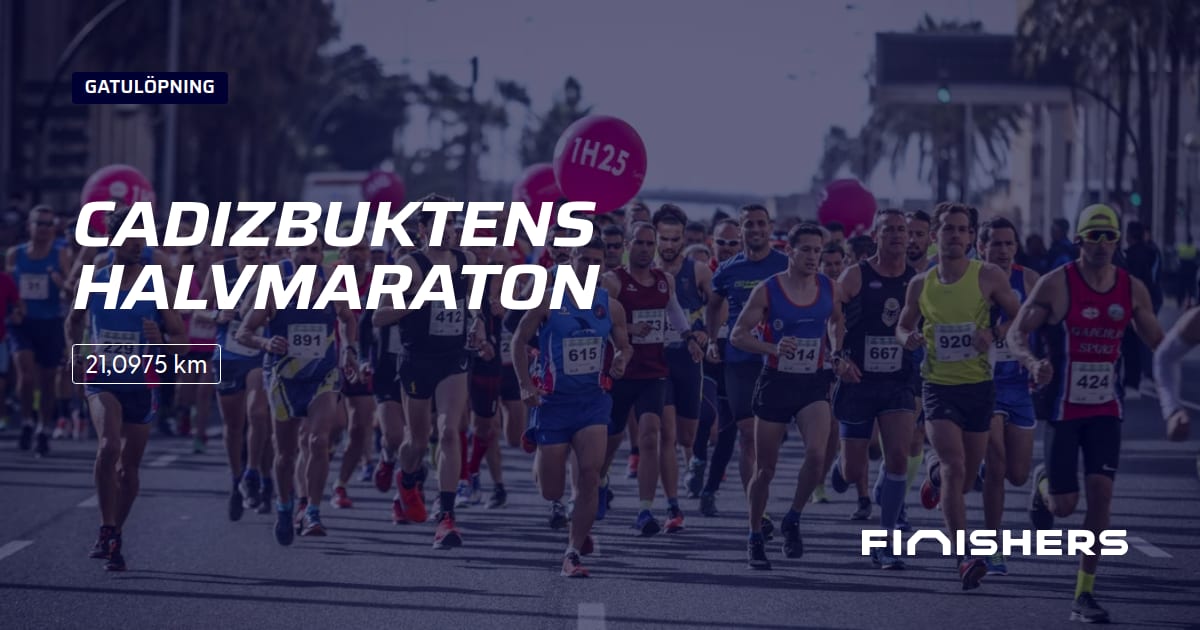 🏃 Cadizbuktens Halvmaraton 2025 All information om loppet och